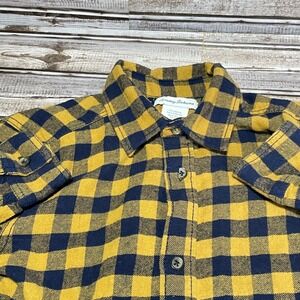 Tommy Bahama Boys‎ Flannel Shirt Plaid Long Sleeve Button Down Size 10-12